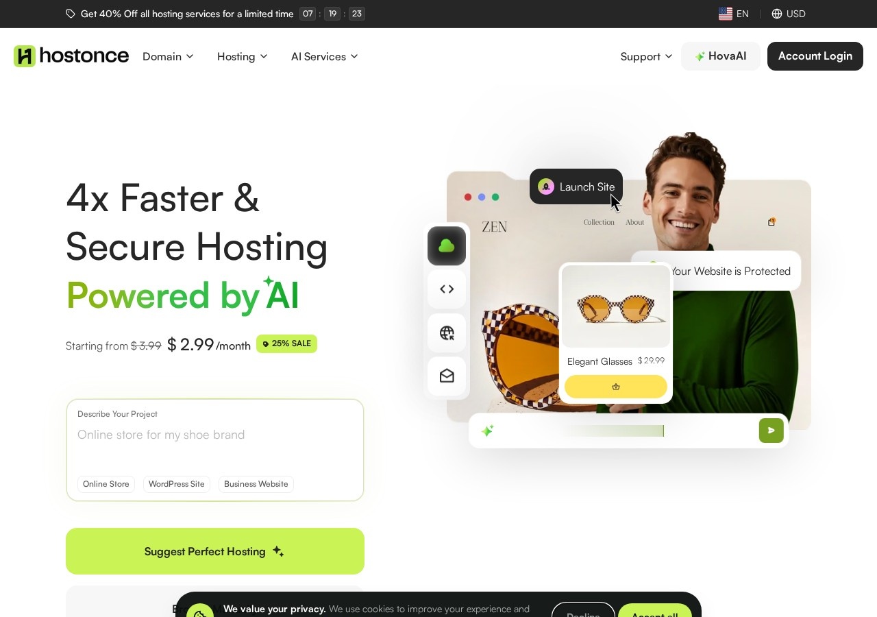 hostonce.com preview