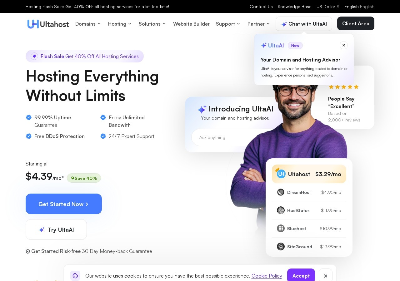 ultahost.com preview